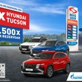 Tri Hyundai Tucson automobila i još 1.500 punih rezervoara goriva