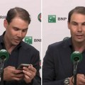 "Ćao, samo da vidim kako si": Nadal pročitao ponoćni SMS od Mareja, posle 5 sekundi je shvatio