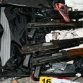 MUP: Zapljenen arsenal oružja i municija, uhapšen osumnjičeni