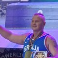 Naš Žika jak kao zemlja! Marković osvojio zlato za Srbiju u pauerliftingu na Svetskom kupu u Mađarskoj