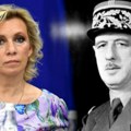 Zaharova: Šarl de Gol se prevrće u grobu