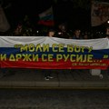 Održan skup desničara u Beogradu na godišnjicu ruske invazije
