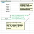 Pretraživanje opsega: Excel funkcija MATCH