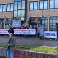 Beogradski studenti u blokadi ispred Inženjerske komore Srbije, u Novom Sadu protest kod Lekarske komore