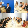 Pešačko-biciklistički most među prioritetnim gradskim projektima: Gradonačelnik Mićin razgovarao sa delegacijom kineske…