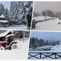 Proglašena vanredna situacija u Sjenici, sneg pada 24 sata bez prestanka