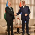 Vučić se u Nišu sastao sa predsednikom Azerbejdžana Ilhamom Alijevim