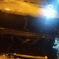 Zapaljen automobil u Leposaviću: Policija primila poziv u tri sata posle ponoći, istraga u toku (video)