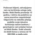 Srpska Banka upozorava svoje klijente da ne budu meta prevare Internet anketa s lažnog profila koji koristi logo i ime ove…