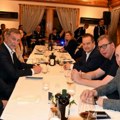 Predsednik Vučić sa direktorom mađarske policije Janošom Balogom