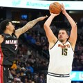 Nba liga: Denver uz Jokićev peti tripl-dabl pobedio Majami, Vukčević postigao pet poena u porazu Vašingtona od Bostona