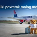 Veliki povratak malog mede na letove Er Srbije