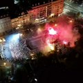 "Veseli se, srpski rode" grmi ispred starog dvora: Danica Crnogorčević izvela pesmu koja je postala simbol pobede! Video