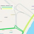 Privremena izmena trase linije broj 6 na Podbari
