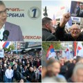 Počeo skup liste „Ujedinjena Srbija“ u Kruševcu, obraća se Vučić: „Rekonstrukcija bolnice biće mi prvi posao“
