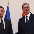 Vučić sa Mickoskim: Naš zajednički cilj je bolja budućnost za sve građane