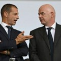 Skandal na Kongresu FIFA: Infantino kasnio dva sata zbog druženja sa Trampom, Čeferin napustio dvoranu