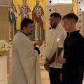 Foto ubod: Luka Vildoza se krstio u Hramu Svetog Save