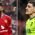 Đorđe Petrović primio 4 gola u meču sezone na Old Trafordu: Bruno Fernandes mu pocepao mrežu iz slobodnjaka