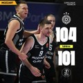 Partizan gubio 27 razlike, pa srušio Hapoel posle produžetka!