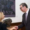 Vučić se sastao sa Sarom Rodžers, podsekretarkom SAD za javnu diplomatiju