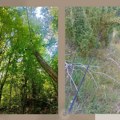 Rasulo sa elektro mrežom, krive bandere i kablovi po zemlji