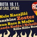 Novosadski "Rock Marathon" 18. novembra: Dolaze Zoster, Nele Karajlić, Kanda Kodža i Nebojša...
