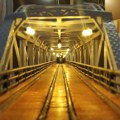 ФОТО: Бранислав Френц направио макету друмско-железничког моста на Тамишу