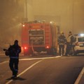 Požar na Kanarevom brdu: Zapalio se stan: Vatrogasci na terenu, stvorile se gužve