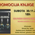 NAJAVA: Promocija romana „Tri mudra majmuna“ Nenada Zeca u Kulturnom centru Zrenjanina Kulturni centar Zrenjanina