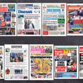 Naslovne strane sutrašnjih novina: Prelistavanje štampe za subotu, 17. maj 2025. godine
