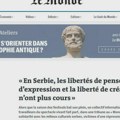 Apel više od 40 evropskih umetnika na sajtu Le Monde: U Srbiji sloboda mišljenja više ne postoji