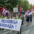 Članovi i simpatizeri SNS-a u protestnoj šetnji protiv blokada