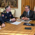 Vučić sa Gašićem i Mojsilovićem: Građani će u subotu videti snažnu srpsku armiju