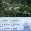 Списак локација у Нишу за упис права својине од 8. децембра