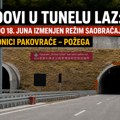 Radovi u tunelu Laz: Izmenjen režim saobraćaja na deonici Pakovraće – Požega od 12. do 18. juna