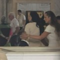 Prija u belom, mazi sina, obezbđenje u Hramu zbog krštenja male Arije: Aleksandra imala poseban uslov