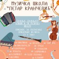 POČELO JE PRIJAVLJIVANJE ZA UPIS U OSNOVNU MUZIČKU ŠKOLU „PETAR KRANČEVIĆ“