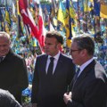Makron, Starmer, Merc i Tusk doputovali u Kijev, sastali se sa Zelenskim: "Ukrajina se bori za svoj narod" (foto, video)
