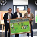 Moci u čast: Otvorena izložba slika legendarnog fudbalera