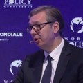 Predsednik Srbije učestvuje na svetskoj konferenciji u Parizu: Vučić se obratio sa skupa o globalnoj politici