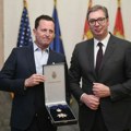 "Hvala vam na izuzetnim naporima koje ulažete u izgradnju mira": Oglasio se Vučić nakon uručivanja Ordena srpske zastave…