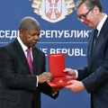 (Foto) Vučić i Lorens: Razmena odlikovanja, očekuje se dolazak investitora iz Angole u Srbiju