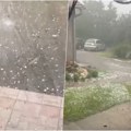 Krenulo je! Nevreme stiglo u Srbiju, apokaliptični prizori na severu zemlje: Krupan grad u Tavankutu i Bajmoku, crni oblaci…