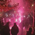 Suze, pesma i vatromet: Građani slave pobedu Studentske liste, blokirani Slavija i Trg republike (FOTO, VIDEO)