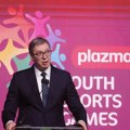 Vučić poručio učesnicima Sportskih igara mladih: "Borite se i igrajte do kraja"