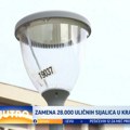 Menja se 28.000 uličnih sijalica u Kragujevcu VIDEO