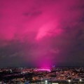 Nebo obojeno u roze: 'Misteriozna' svetlost iznad Birmingema