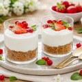Osveženje u vrele dane: Jogurt-parfe sa jagodama
