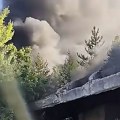 VIDEO: Požar zahvatio Titovu vilu u Bugojnu